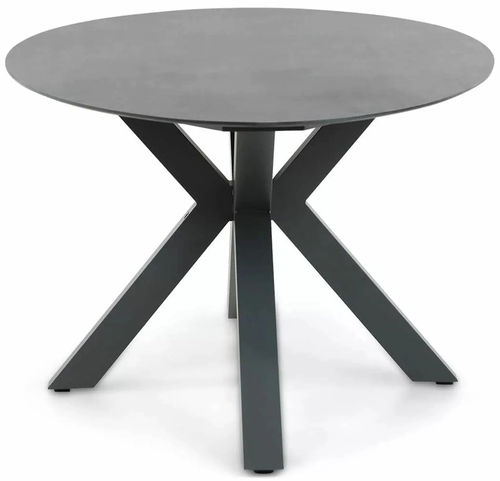 Tuinset 6 personen 240 cm Rope Grijs Coco Custa/Ellisse