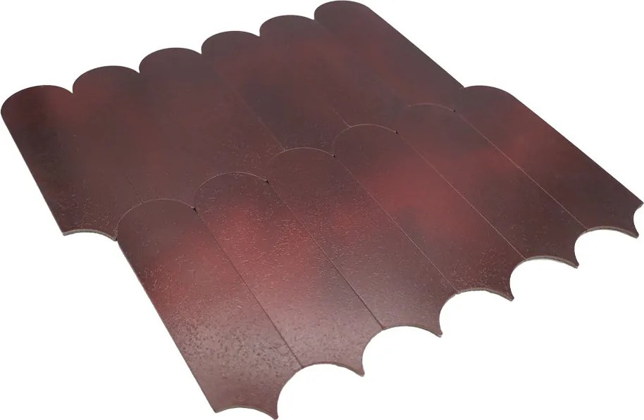 Zelfklevende Mozaïektegels Metaal | Arch Bordeaux | 28,8×29,8 cm | Keuken, Bad & WC