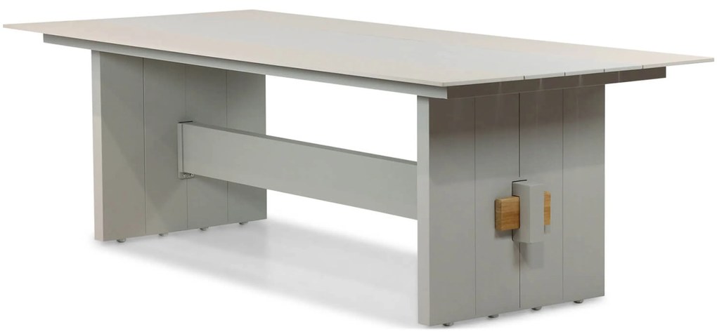 Dining Tuintafel rechthoekig 240 x 107 cm Zand/Beige Casbranka