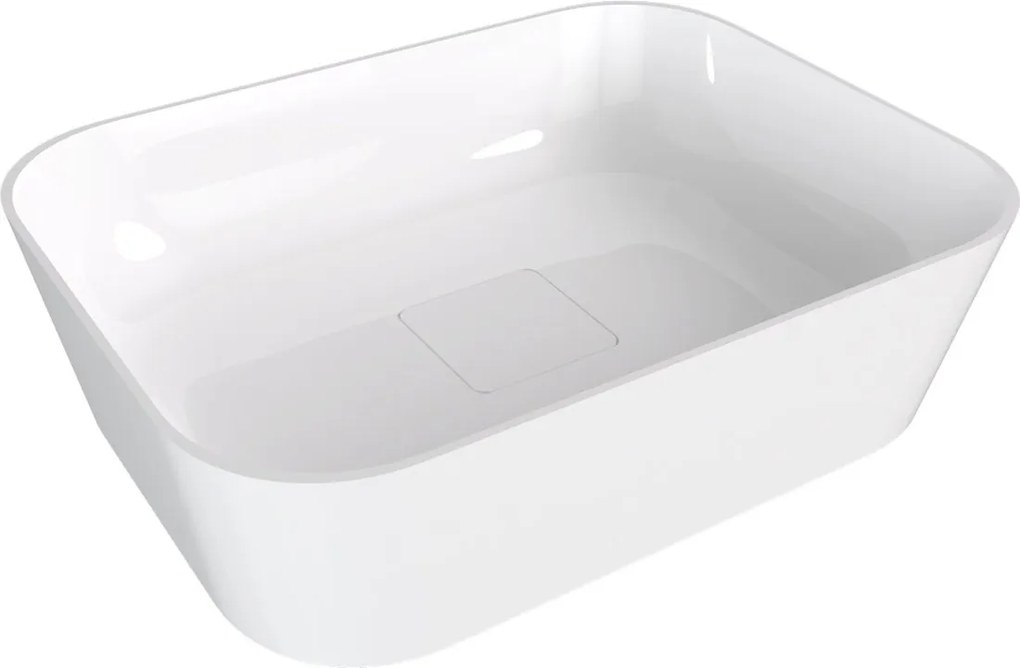 Polysan Banera waskom vierkant 50x36cm wit glans