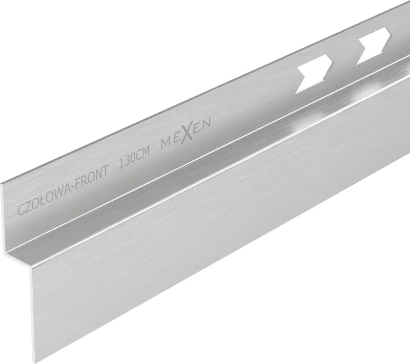 Mexen Line-B frontale douchelijst 130 cm, inox - 181003130U