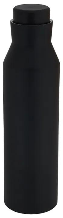 Thermo drinkfles zwart - 600 ml