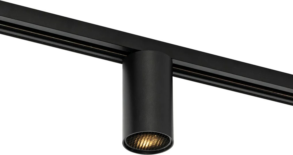 Moderne spot zwart voor railsysteem 1-fase GU10 35mm - Iconic Ruby Honey