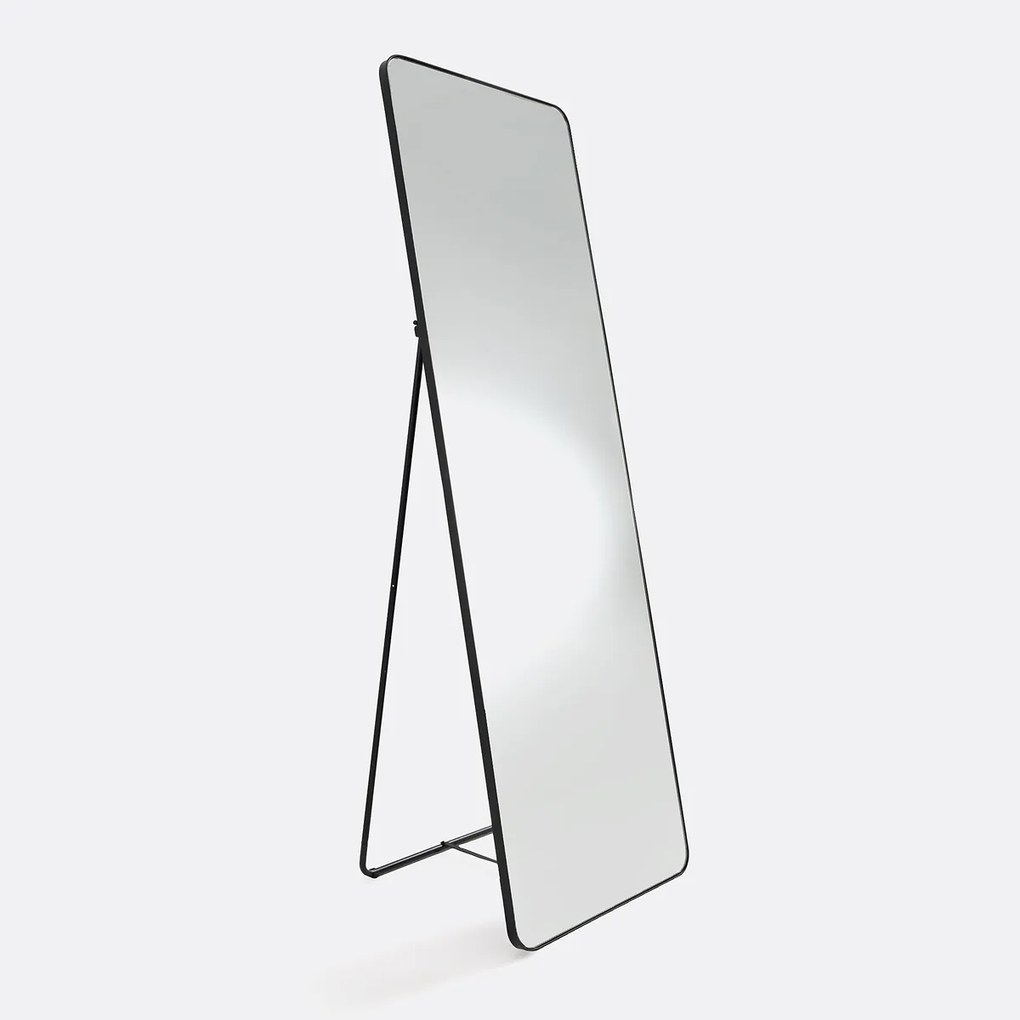 Staande spiegel, ijzer, breedte 50 x hoogte 150 cm, IODUS