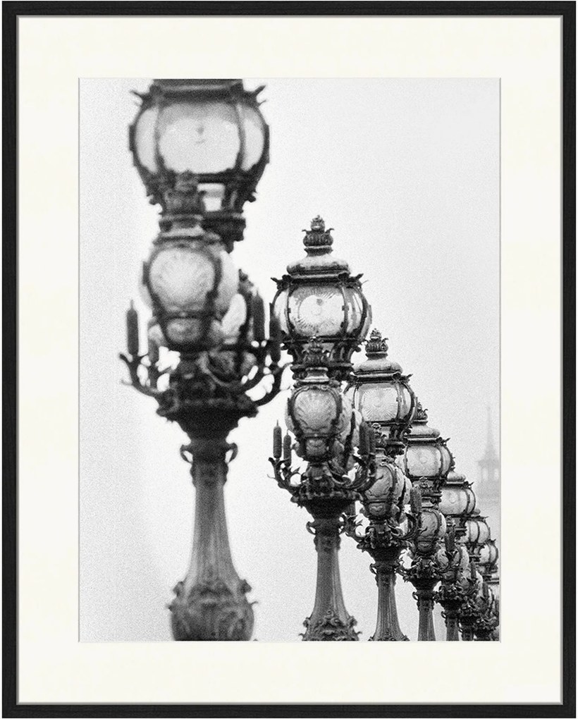Ingelijste print Bridge In Paris
