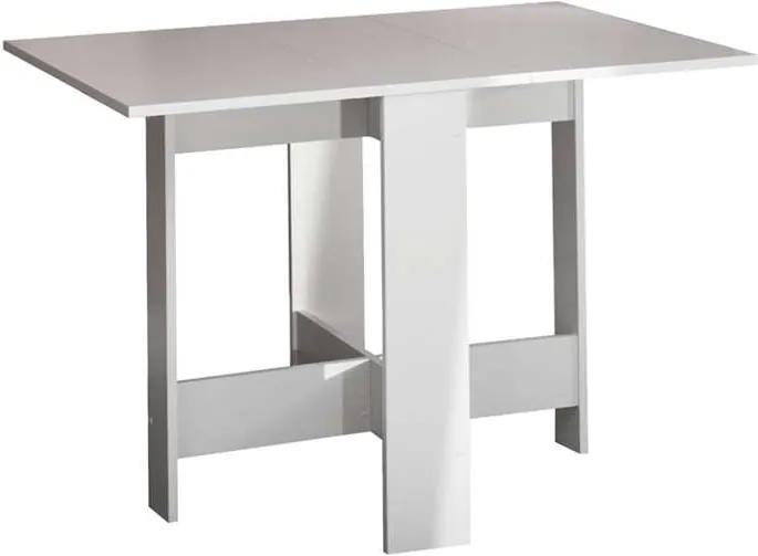 Symbiosis inklapbare tafel Laugen - wit - 73,4x28x76 cm - Leen Bakker