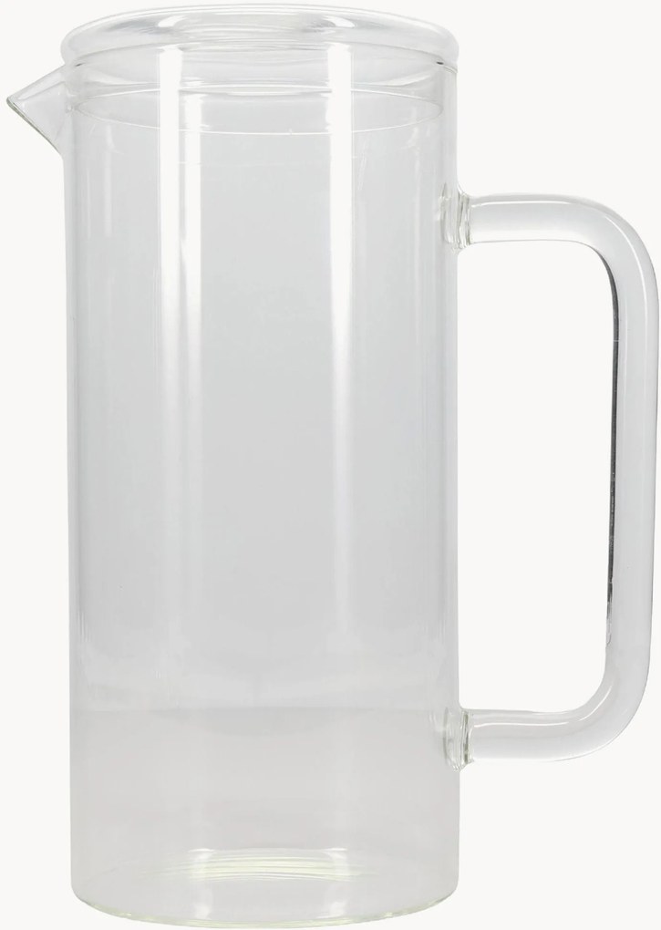 Karaf Cruse van borosilicaatglas met deksel