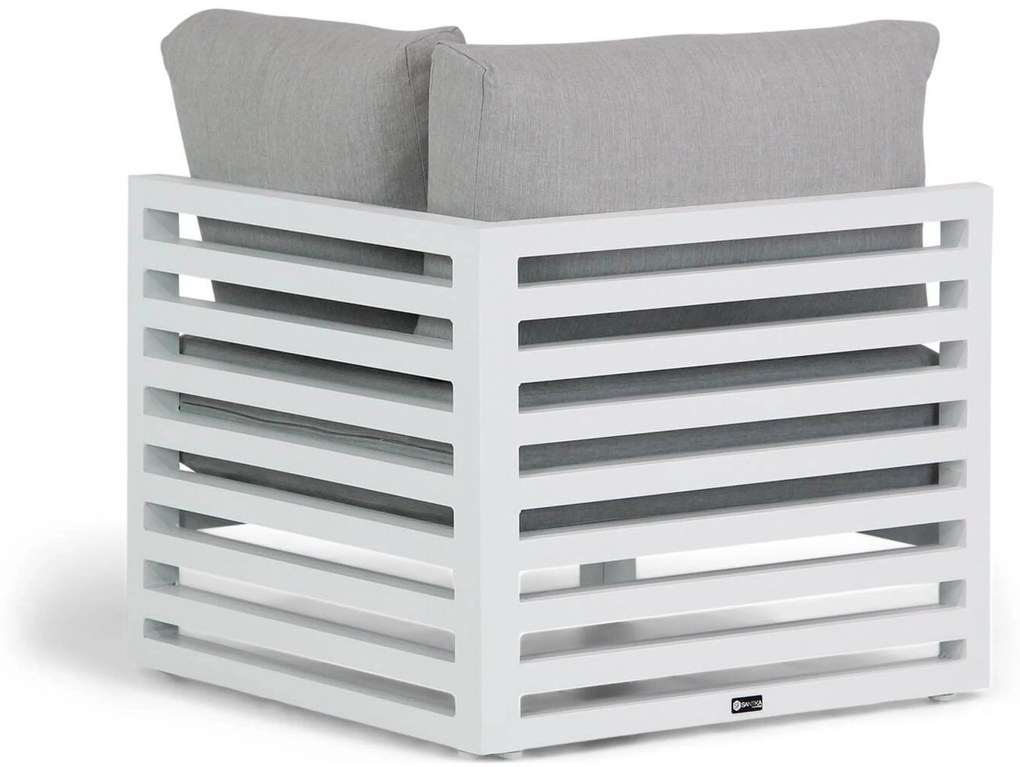 U-Vorm Loungeset 8 personen Aluminium Wit Santika Furniture Santika Jaya