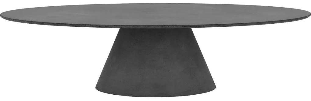 Goossens Eettafel Stone, Ovaal 300 x 120 cm