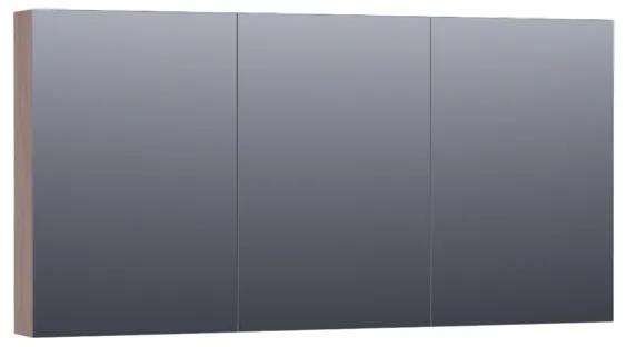 Saniclass Plain Spiegelkast 139x70x15cm Legno Viola SK-PL140LV