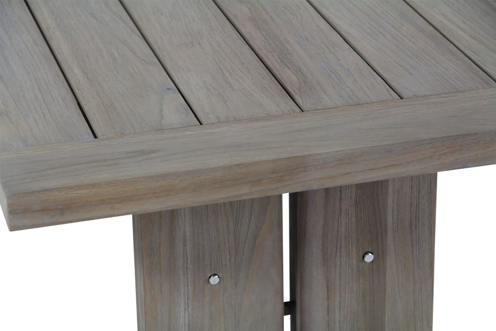 Dining Loungeset 5 personen Teak Old teak greywash Lifestyle Garden Furniture Seashore/Brighton