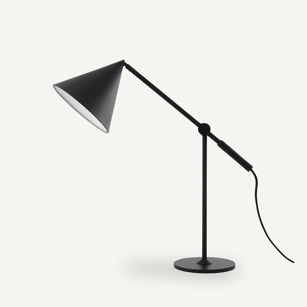 Gearticuleerde bureaulamp, Moke