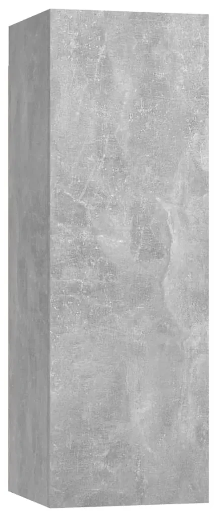 vidaXL Tv-meubel 30,5x30x90 cm spaanplaat betongrijs
