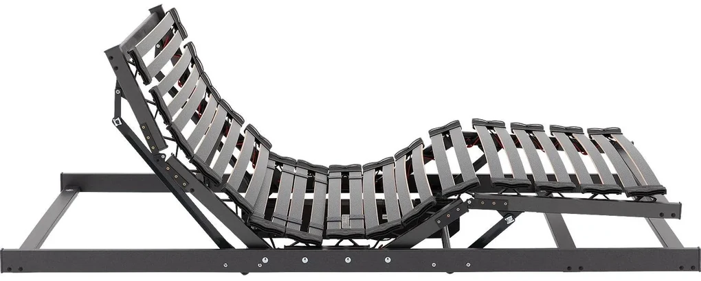 Goossens Excellent Lattenbodem Interactief, Lattenbodem inzet 90 x 210 cm electrisch verstelbaar