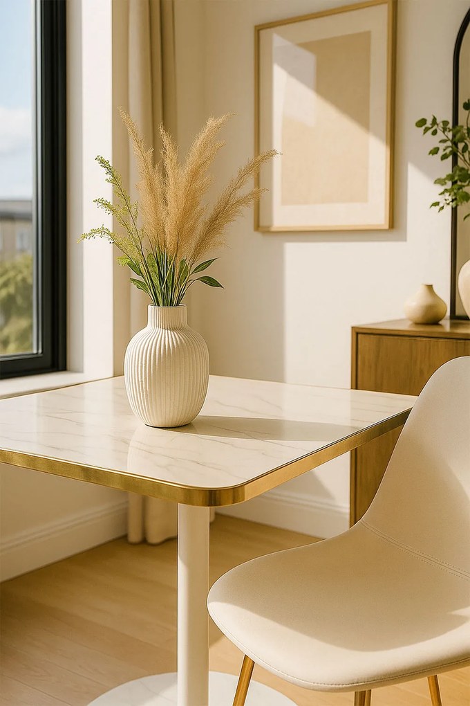 Tafel Firro Vierkant 70cm Wit