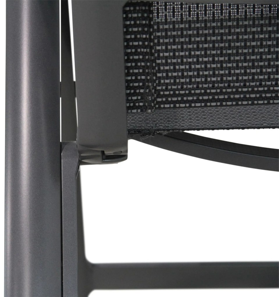 Tuinset 4 personen 160 cm Aluminium/Textileen Grijs Hartman Royal