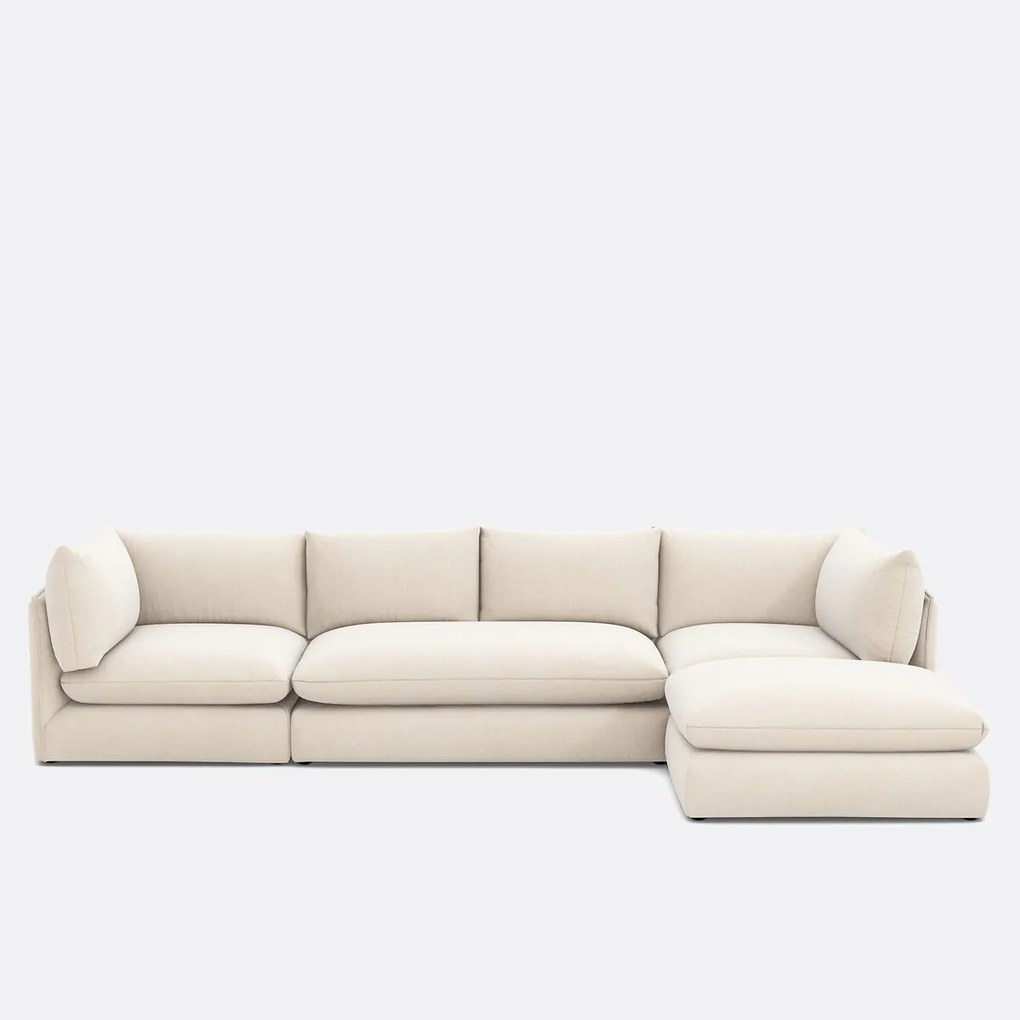 2-zits modulaire bank, gemêleerd polyester, Malo