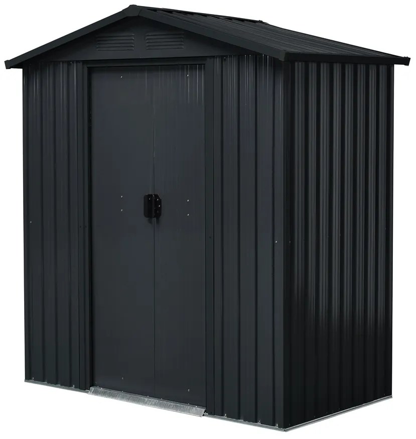 Metalen gereedschapshuisje Helsinki 1,9x1,1 m Store Boss antraciet