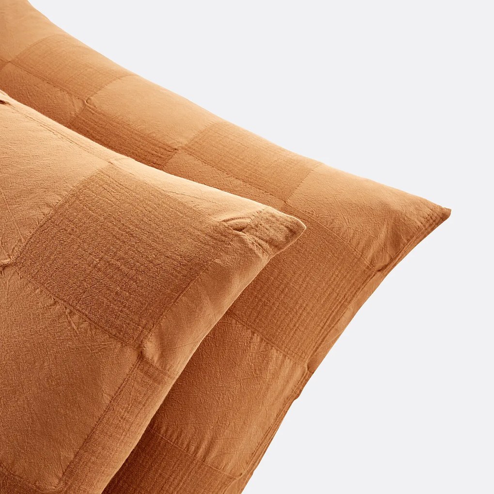 Kussensloop in katoen en tetra, Agathe