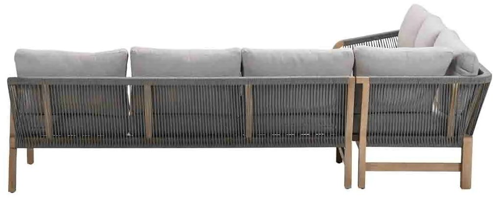 Garden Impressions Alora lounge dining set 2-delig links - grey sand