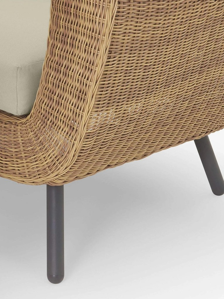 The Outsider Hoek Lounge Diningset - Jonah - Wicker - Naturel - The Outsider