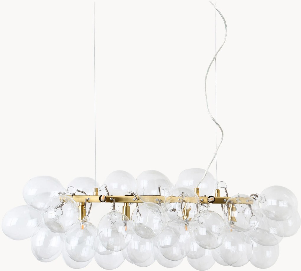 Mondgeblazen hanglamp Gross