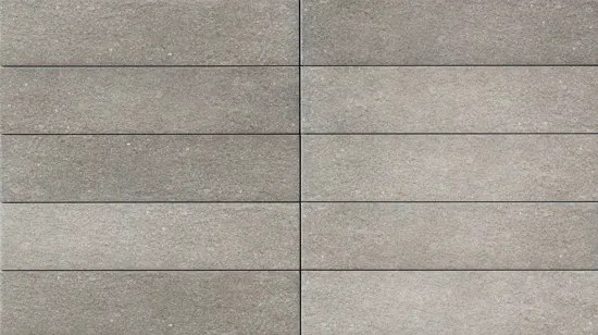 Valence Orizz vloertegel perla mat 6.5x29cm grijs