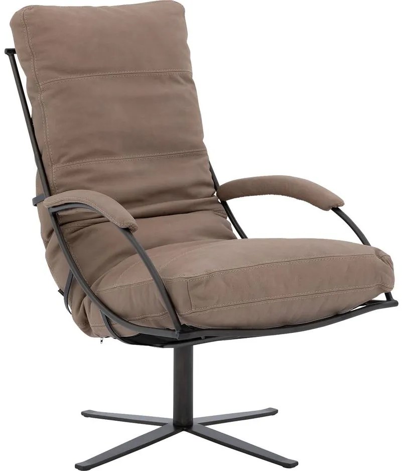 Goossens Excellent Draaifauteuil Job, Fauteuil met arm