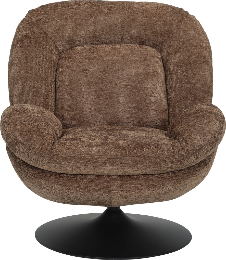 Draaibare Fauteuil Modern Bruin