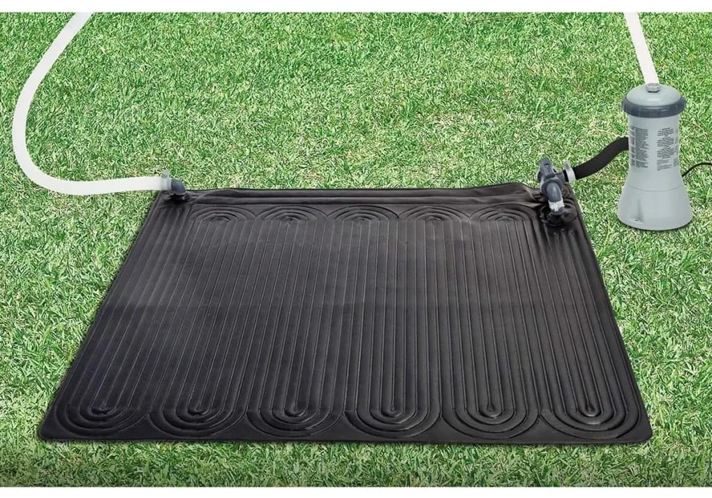INTEX Verwarmingsmat op zonne-energie 1,2X1,2m PVc zwart 28685