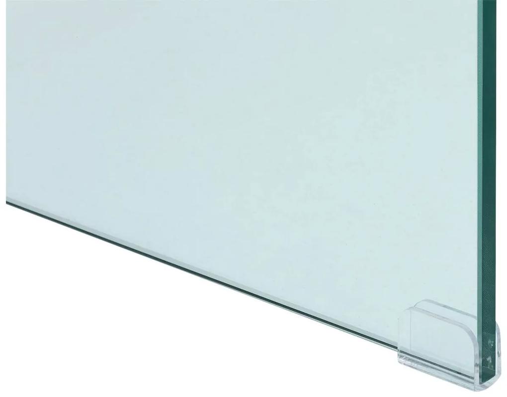 Goossens Basic Salontafel Imagine rechthoekig, glas transparant, modern design, 110 x 35 x 55 cm