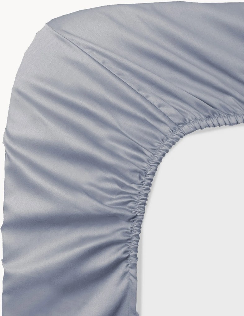 Boxspring hoeslaken Ava, katoensatijn, H 50 cm