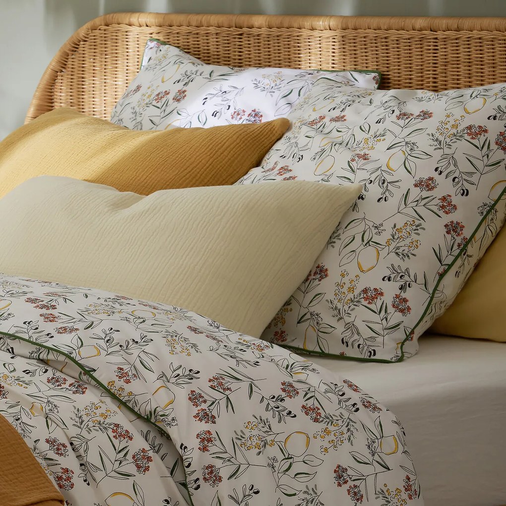 Kussensloop in perkalkatoen, Rosalina