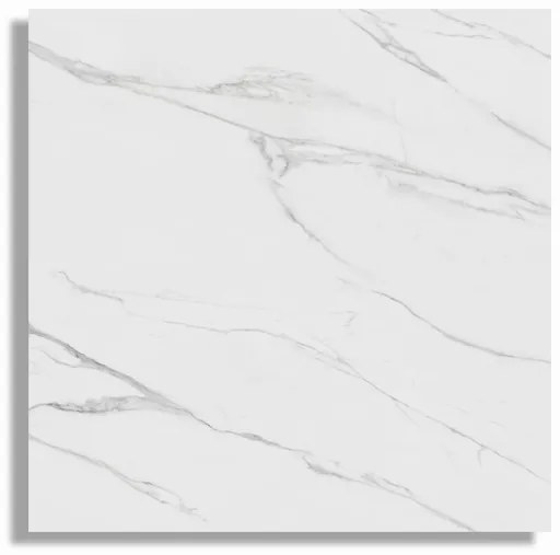 Gepolijste Vloertegel 60x60 Cm Marmerlook Nepals Wit R72