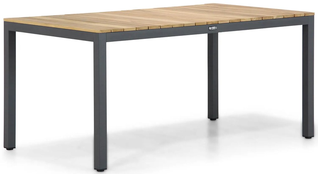 Tuinset 4 personen 160 cm Aluminium/Textileen /Aluminium/textileen Grijs Hartman Royal