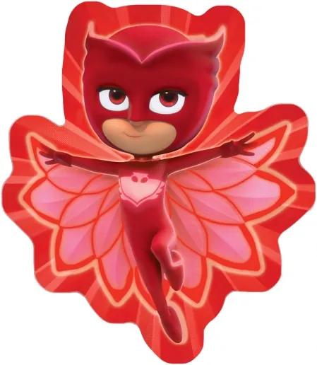 PJ Masks kussen Owlette 35 cm rood