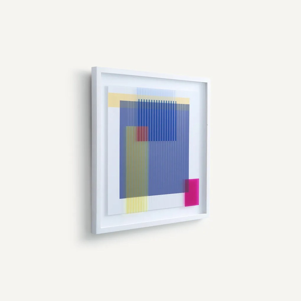 Gezeefdrukte glazen wandkunst, Seris