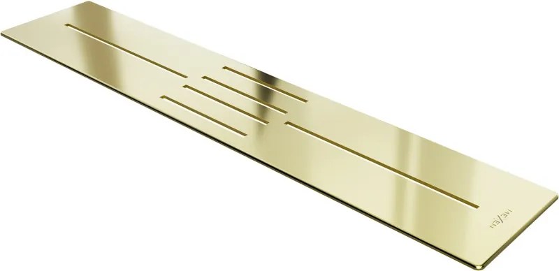 Mexen Toro afdekstrip voor douchebak 100-120 cm, goud - 43910050
