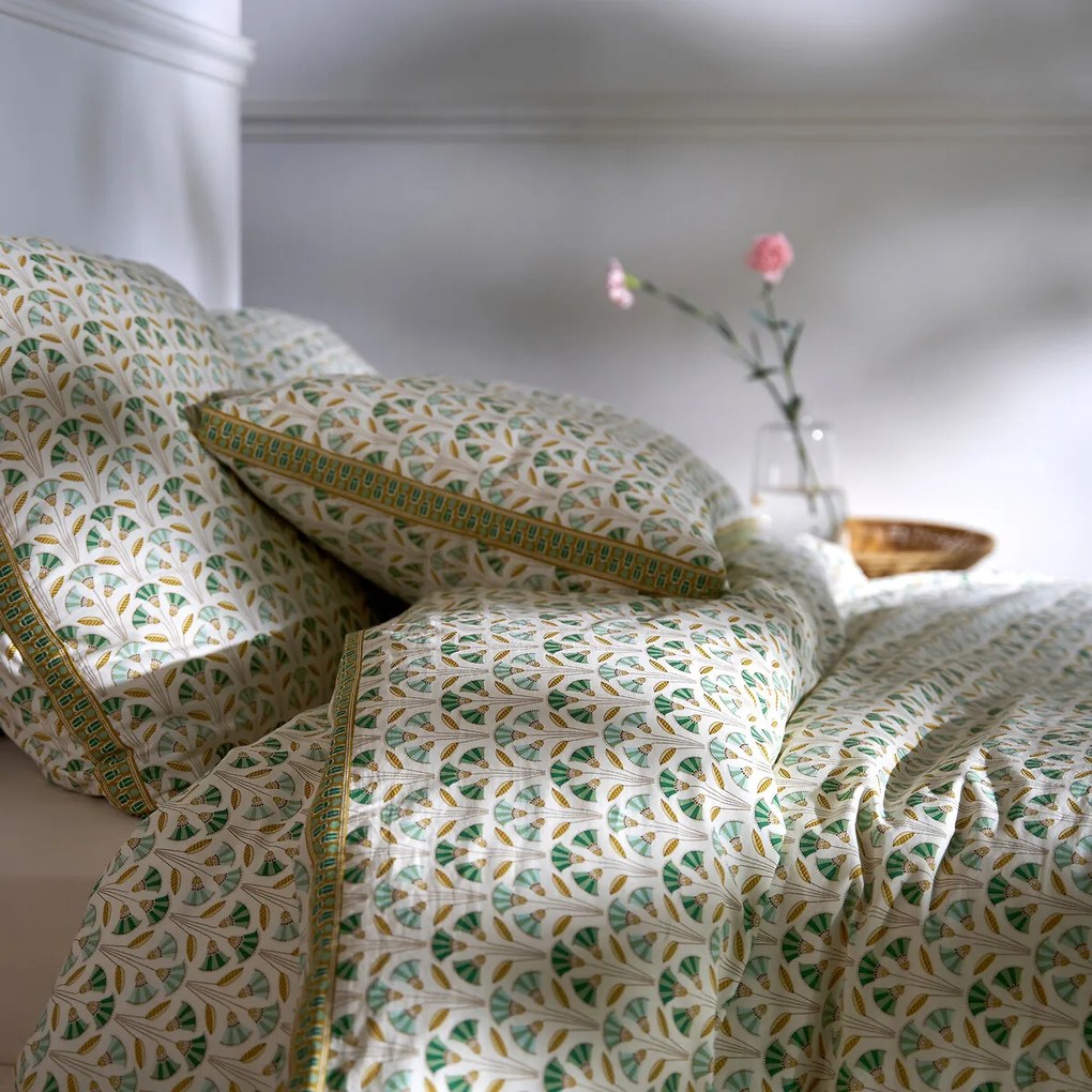 Kussensloop in gewassen linnen, Osis