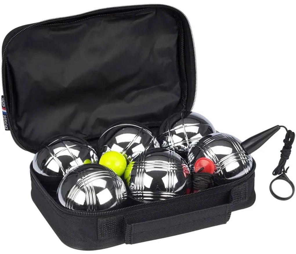 Get & Go Jeu de Boulesset VI 6 ballen zilver 52JV-CHR-Uni