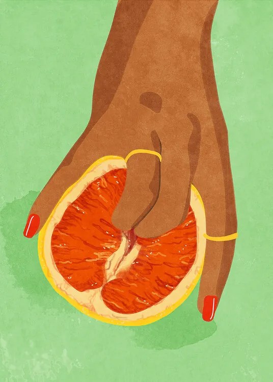 Ilustratie Fruitlover, Raissa Oltmanns