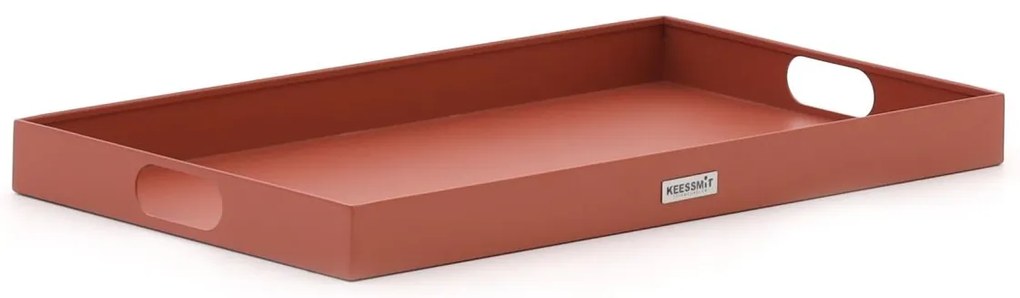 Dienblad voor buiten en binnen  | Manifesto  | Aluminium | Oranje | 60x35cm | Kees Smit Tuinmeubelen