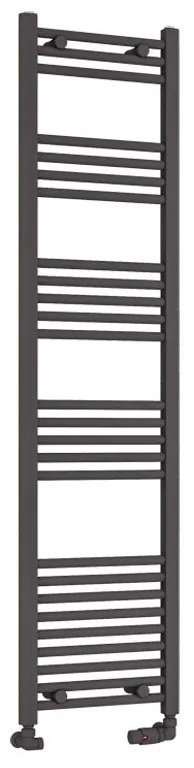 Eastbrook Wendover handdoekradiator 40x160cm 632W antraciet mat