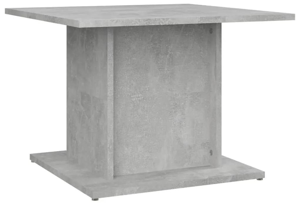 vidaXL Salontafel 55,5x55,5x40 cm spaanplaat betongrijs