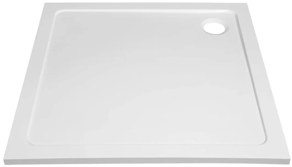 Aqualine Tecmi vierkante douchebak 70x70cm wit