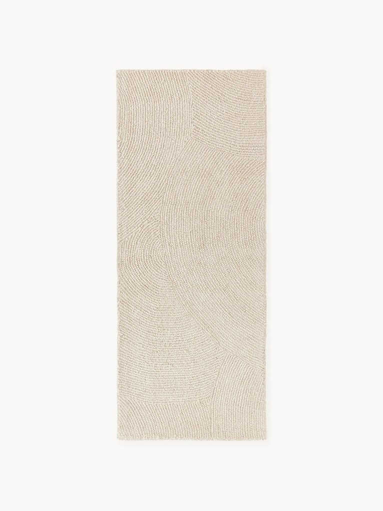 Handgetufte wollen loper Eleni