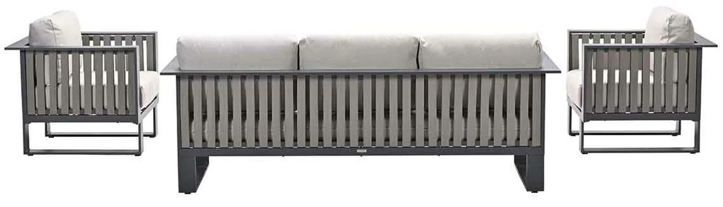 Garden Impressions Gabon loungeset 3-delig - taupe