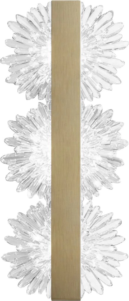LED-WANDLAMP G149-3W GOLD BRUSH