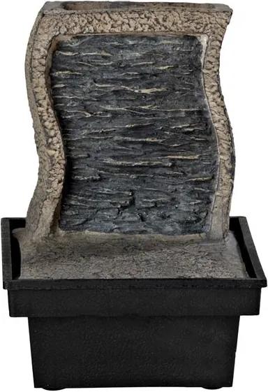 ORISSA Fontein waterval zwart H 17 x B 12 x D 12 cm