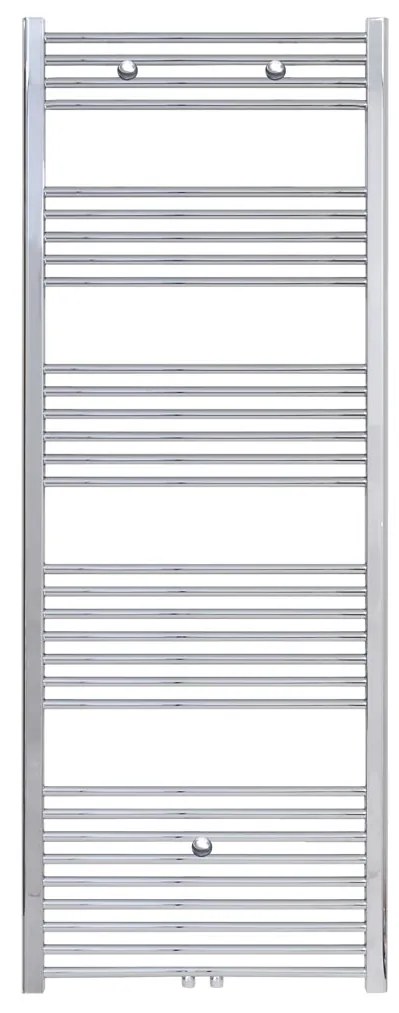 Sanigoods Base handdoek radiator 180x60 661 watt MO aansluiting chroom